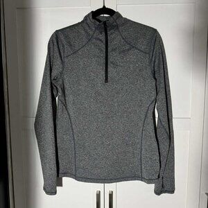 Z by Zella Women's Half-Zip Sweater Active Gray Medium